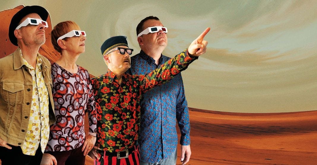 May be pop art of 3 people