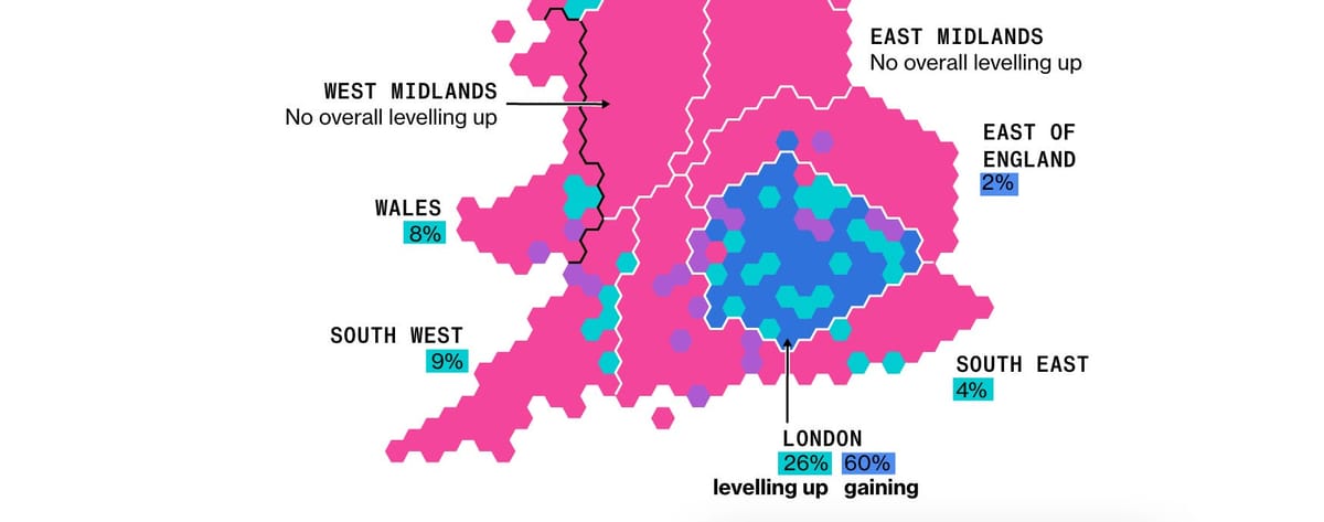 Medway is being levelled down