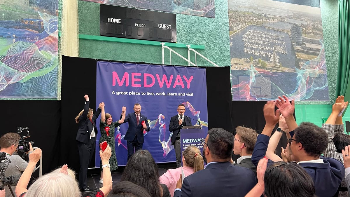 Labour take control of Medway Council for the first time