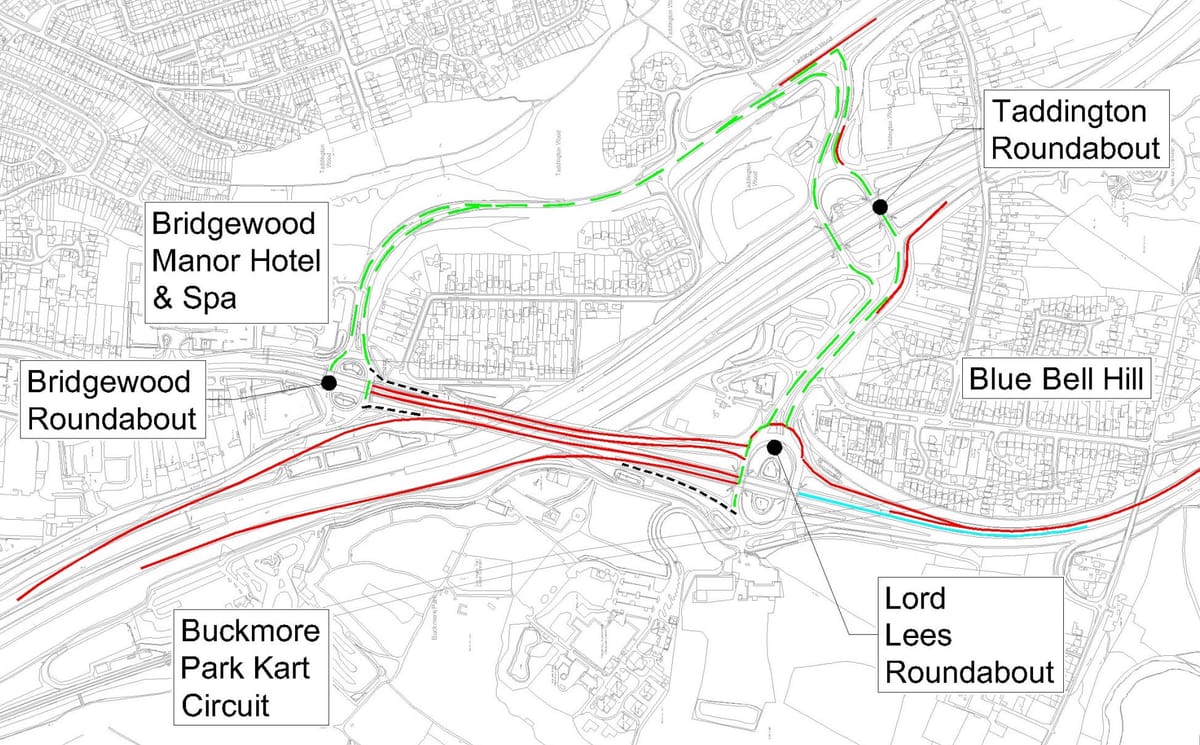 Blue Bell Hill might get an upgrade at some point