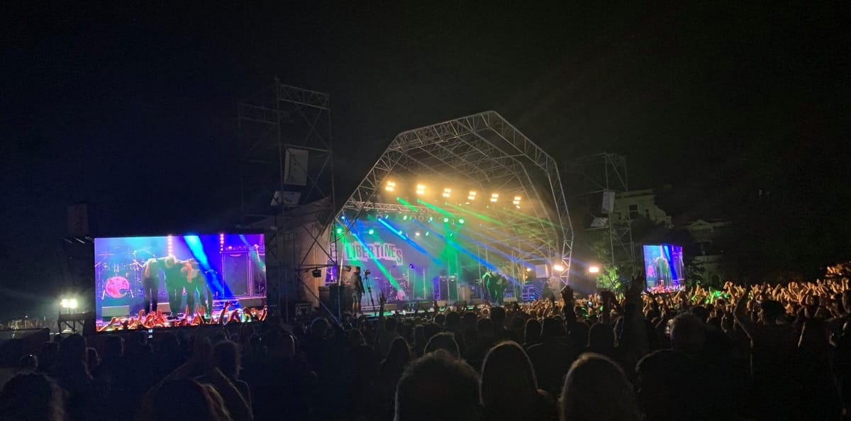 £110 to watch James Blunt and use a "premium toilet"