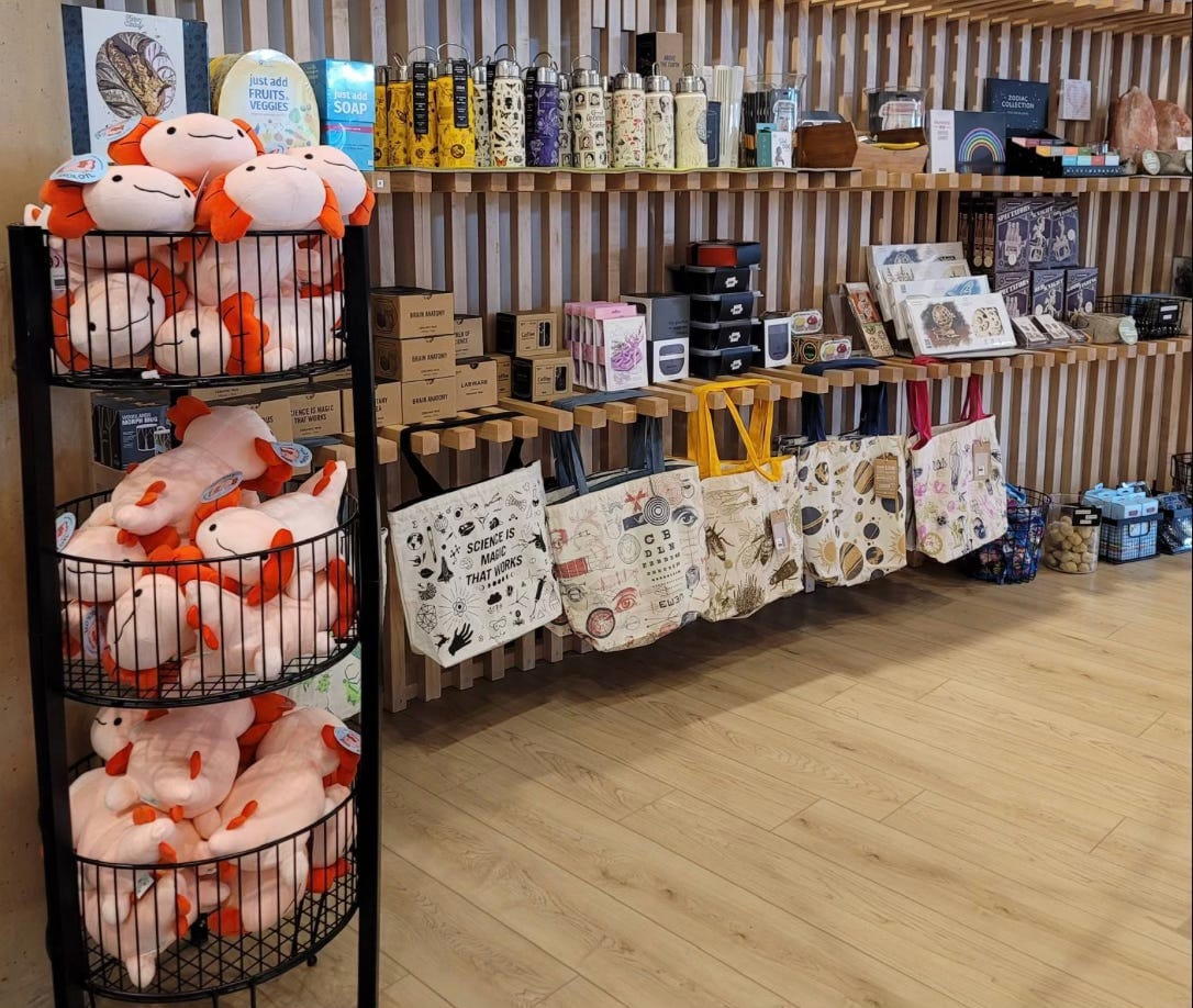 Plushies, pin badges, and carpal tunnel