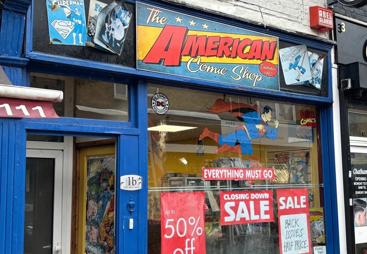 The American Comic Shop: A lament 