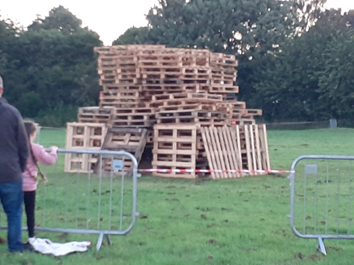 Nothing says Medway like setting some pallets on fire and calling them jubilee beacons