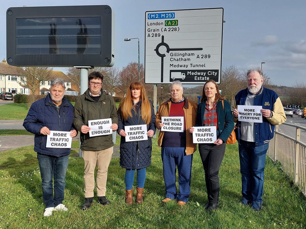 Frindsbury Hill closure brings out the worst in everyone