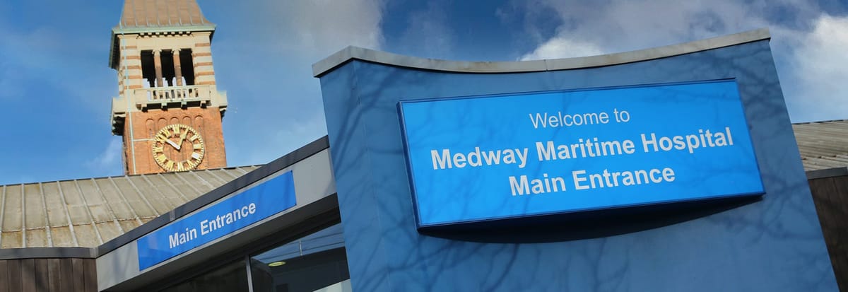 Hospital bed numbers in Medway continue to decline