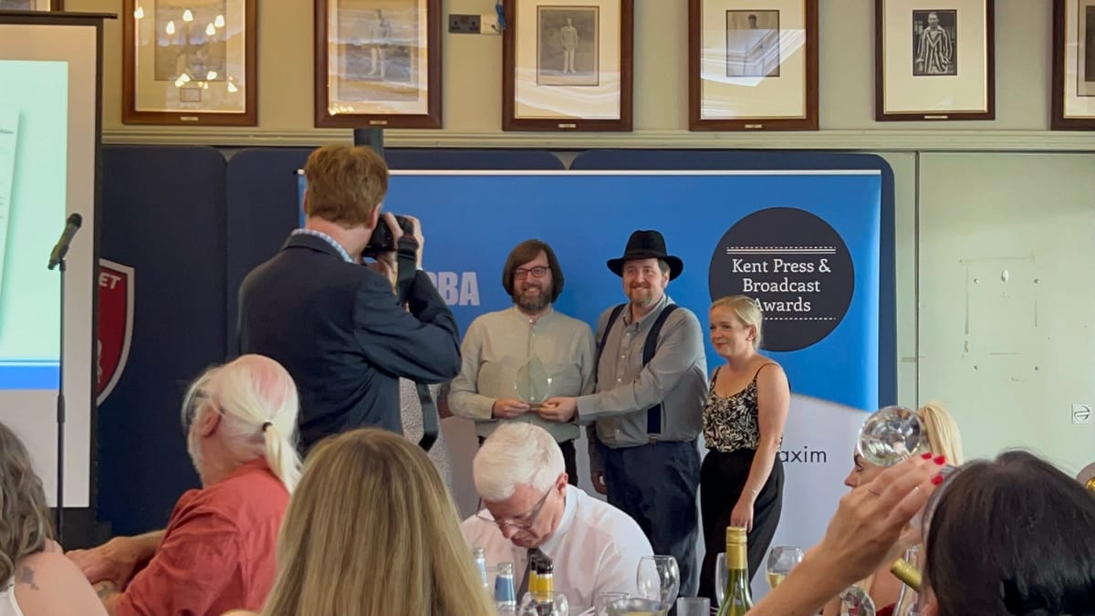 You're reading the Kent News Website of the Year