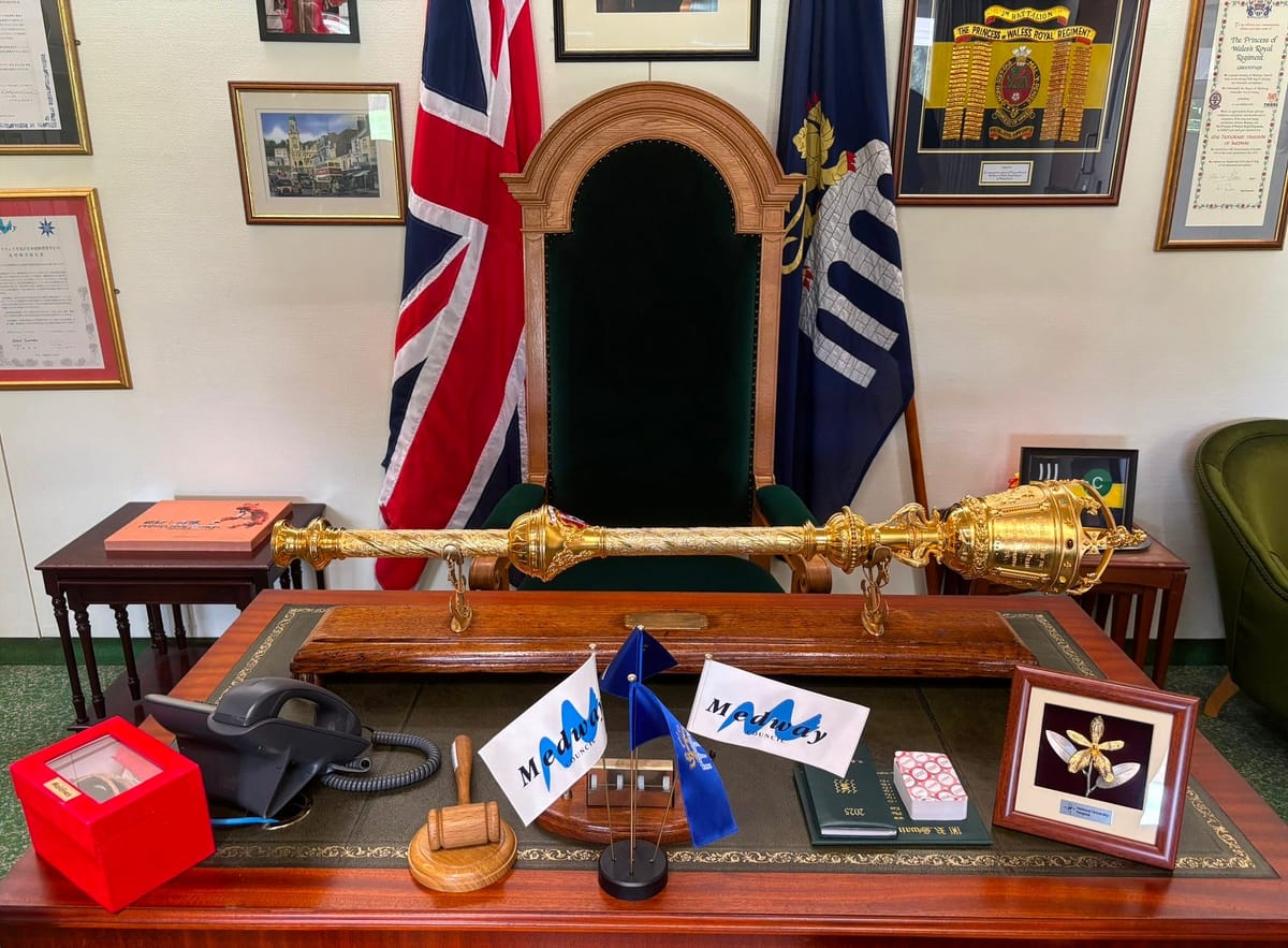 Exploring Medway's mayoral treasures