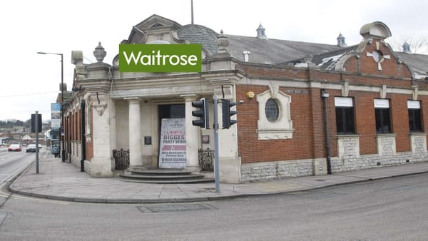Turn the Casino Rooms into a Waitrose