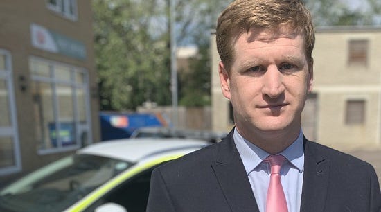 "I can understand why people don't want party politics and policing to mix"