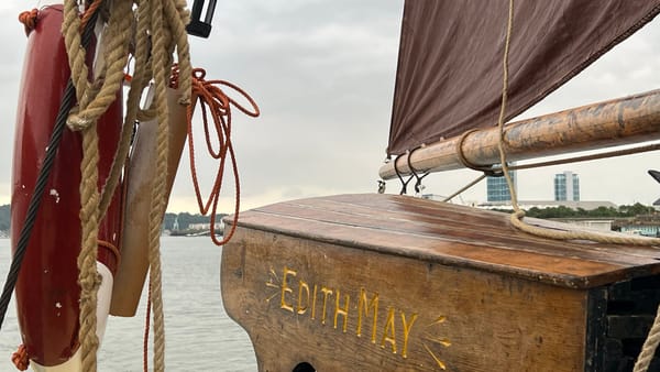 The 117 year old barge you can sail down the Medway