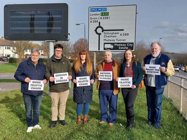 Frindsbury Hill closure brings out the worst in everyone