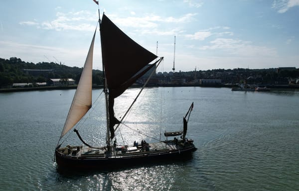 Barges find new life on the Medway